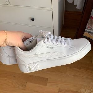 White Puma Sneakers